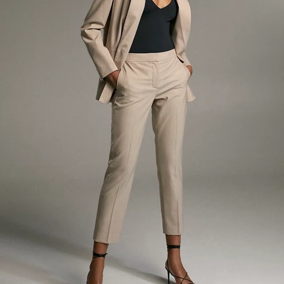 Aritzia Pants - NWT Aritzia Babaton Gabe Trouser Pants in Light Camel 6